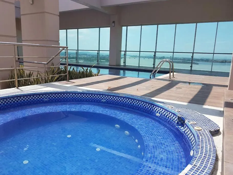 公寓 Edificio Riverfront II Piso 9 - Suite 911-2 Con Acceso Area Social 瓜亚基尔 厄瓜多尔